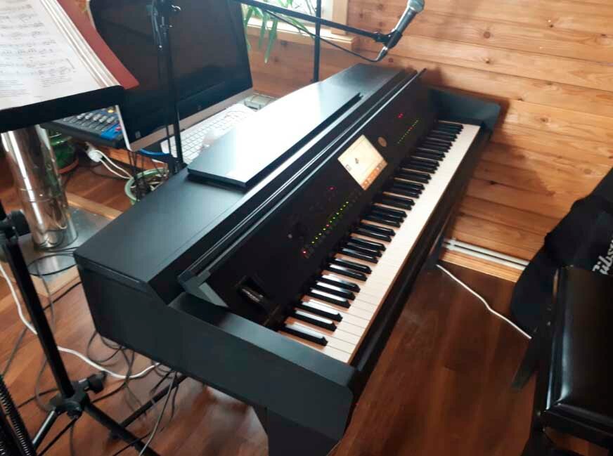 yamaha cvp 705, синтезатор, yamaha clavinova cvp-705, пианино, rhodes piano mk80