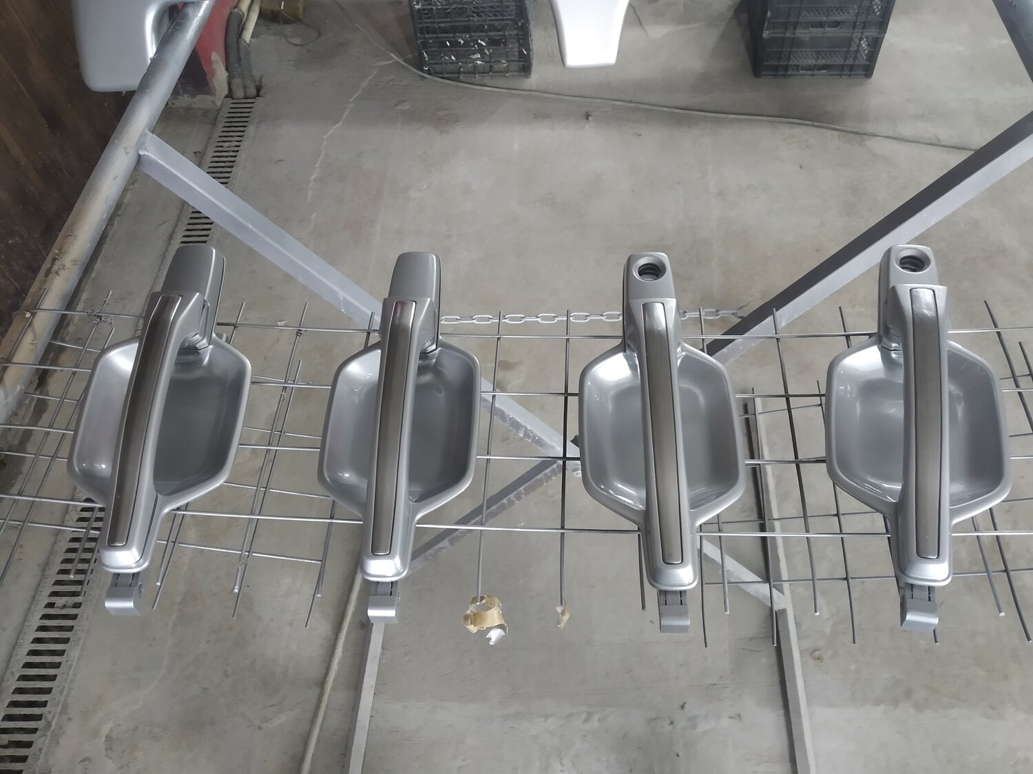 ручки на авто лачетти серебристые, ручка дверная хендай таракан, оборудование, автозапчасть, покраска дверных ручек в хром