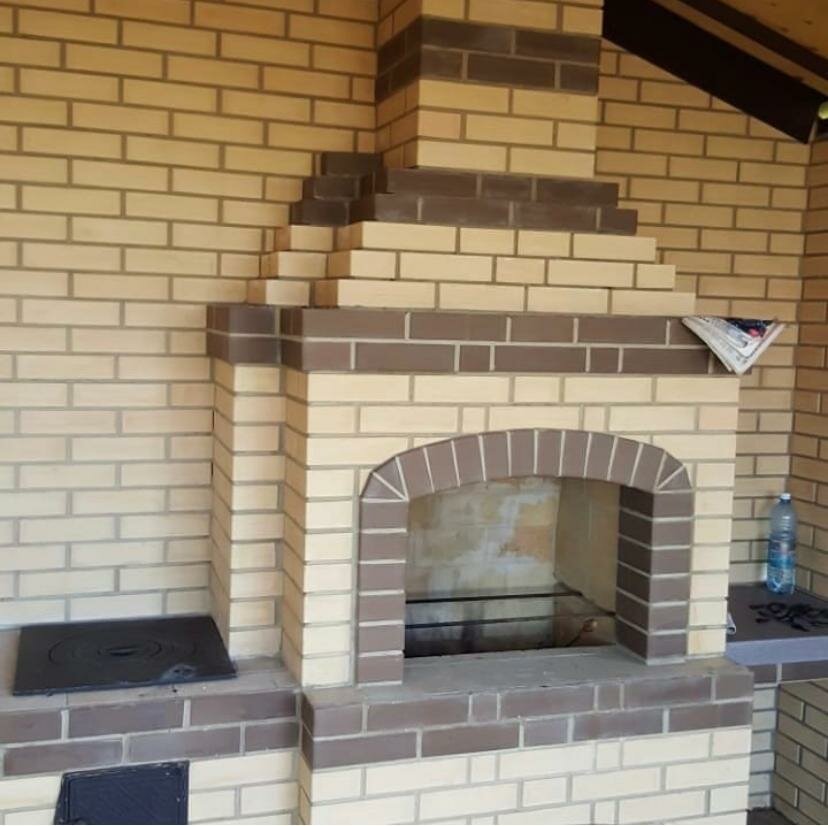 барбекю комплекс из кирпича, камин барбекю, барбекю комплекс мангал тандыр помпейская печь, мангал из кирпича с казаном на веранде, печи камины барбекю