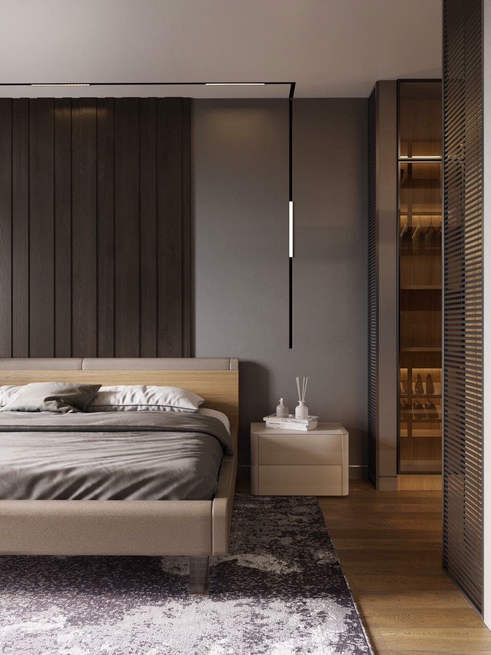 спальни, дизайн спальни, спальня идея, дизайн интерьера, современные кровати в интерьере