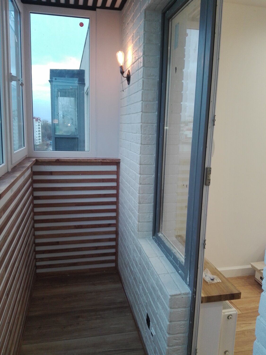 балкон, делюкс отделка балконов, лоджия, отделка лоджии под ключ, обшивка балкона краснодар