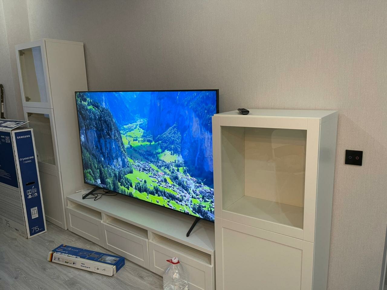 телевизор, телек, телевизор samsung nu8000 75 дюймов, экран, техника