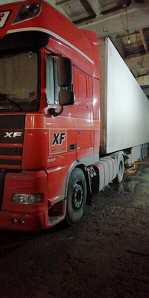 daf trucks, daf 105 красный, дальнобой 5708 рено магнум евро 3, daf xf, тягач