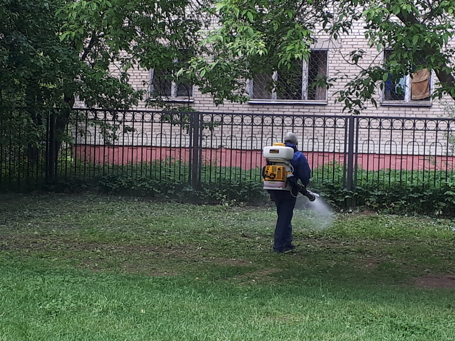 обработка кладбищ от клещей, обработка от клещей скверов и кладбищ, городской парк, обработка участков от клещей риск, во дворе
