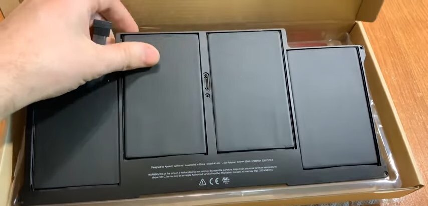 Замена батареи Macbook