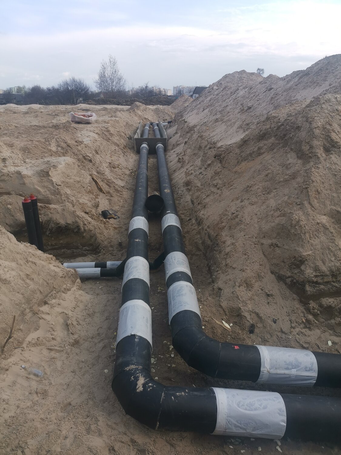 Замена ппу трубы
