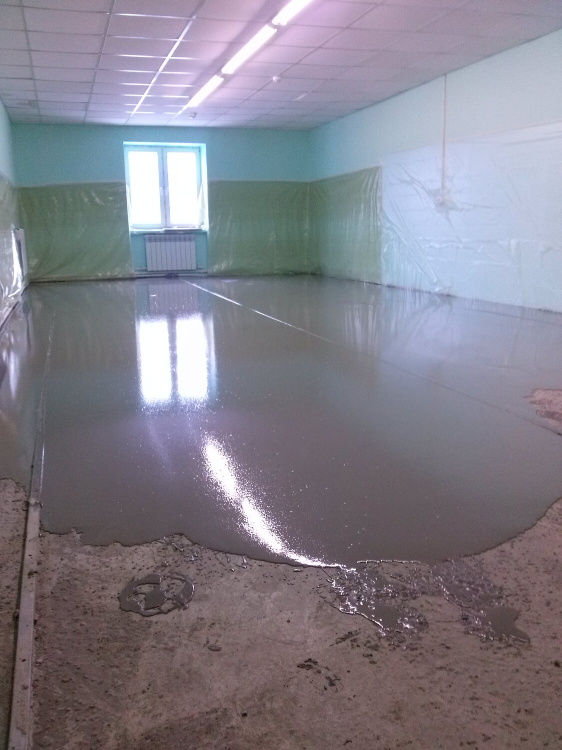 наливной пол, стяжка пола, бетонный пол, floor screed стяжка пола, наливной пол в хрущевке