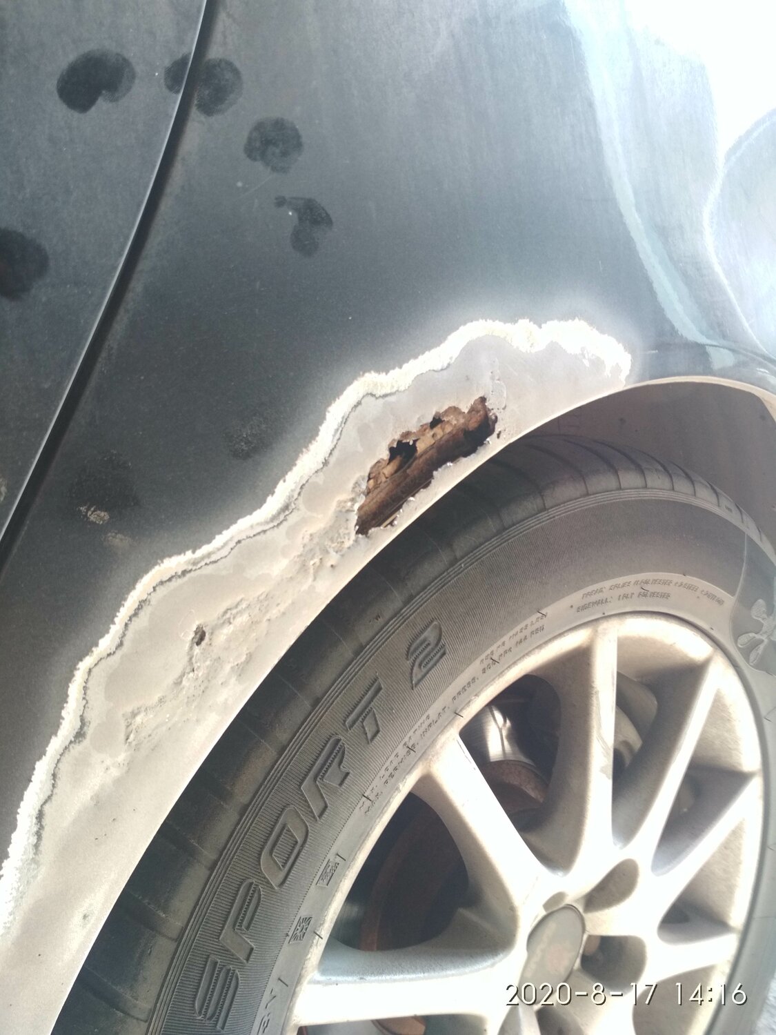автомобиль, гнилые арки автомобиля, авто, вздутие краски на автомобиле, ржавое крыло l200