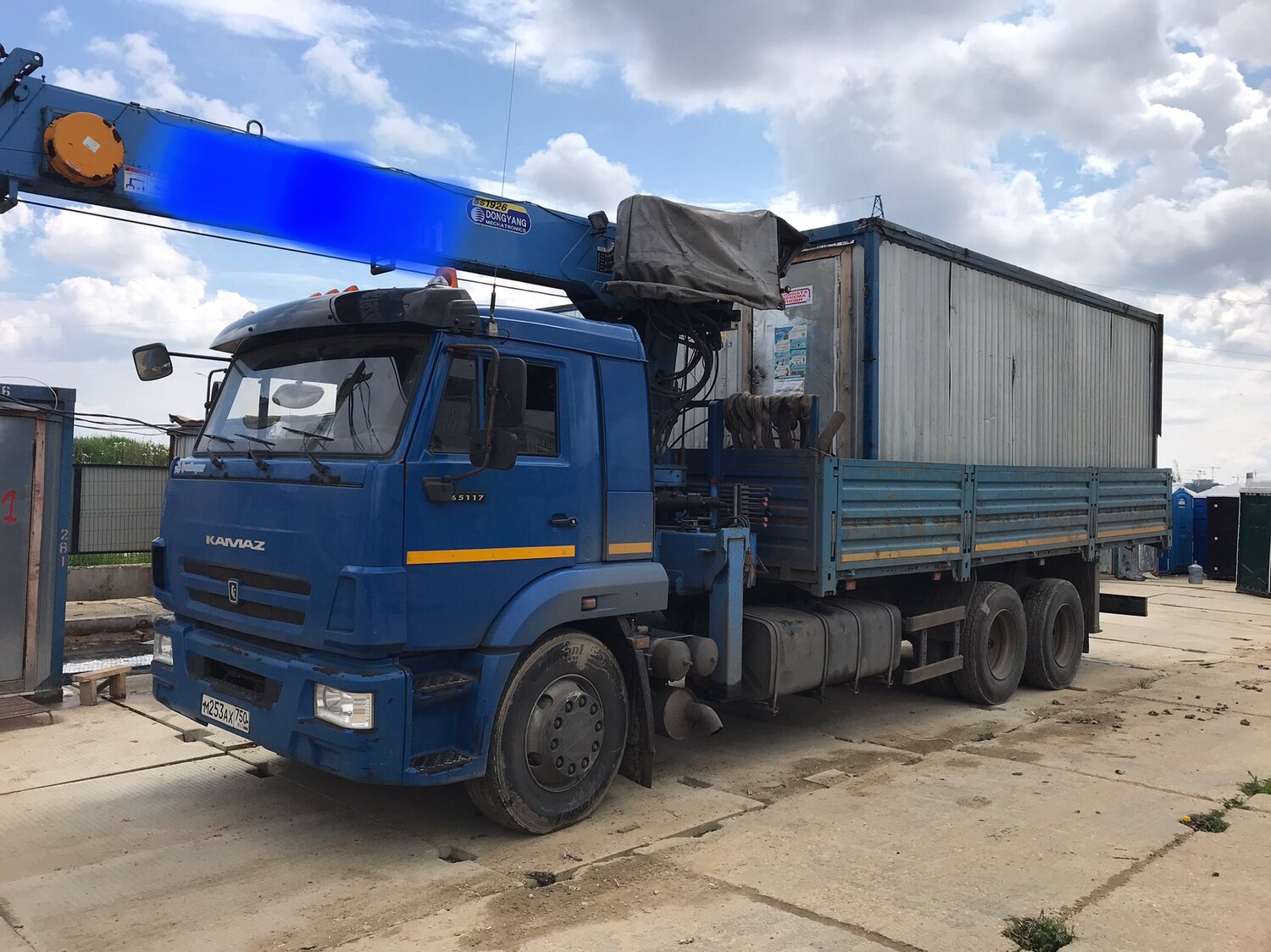 камаз 65117 бортовой с кму, камаз кму, 2007 камаз 65117 манипулятор, манипулятор камаз, камаз 65117 с кму