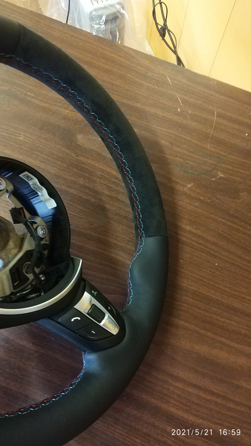 перетяжка руля, руль, кожаный руль, руль авто, резать руль для установки оплетки