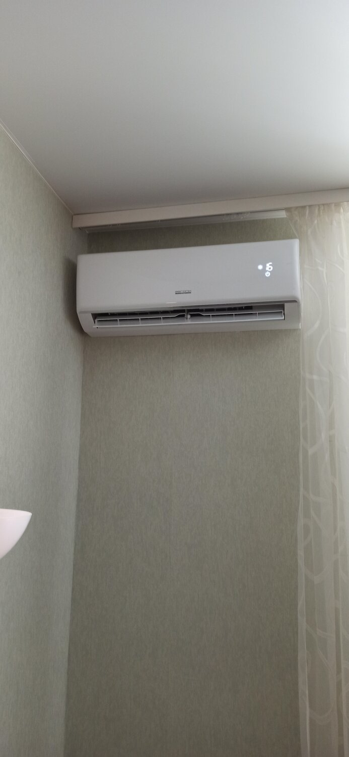 кондиционер, встроенный кондиционер, труботрасса сплит системы, ibis 3000-24 кондиционер, монтаж коммуникаций для кондиционера