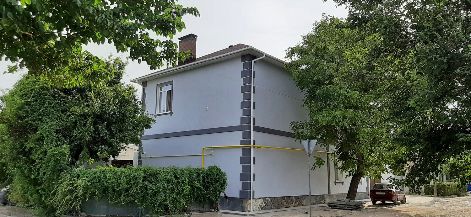 загородный дом, дом, коттедж, два дома на участке 6 сот, дом в крыму вилино