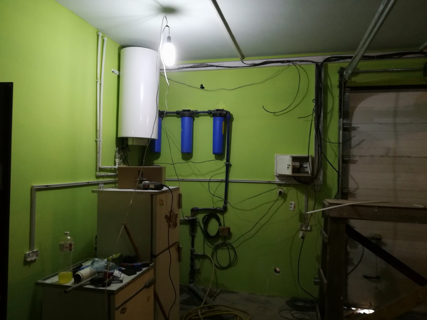 электрика в гараже, монтаж электропроводки в гараже, обустройство электрики в гараже, электропроводка в гараже, электрика в котельной