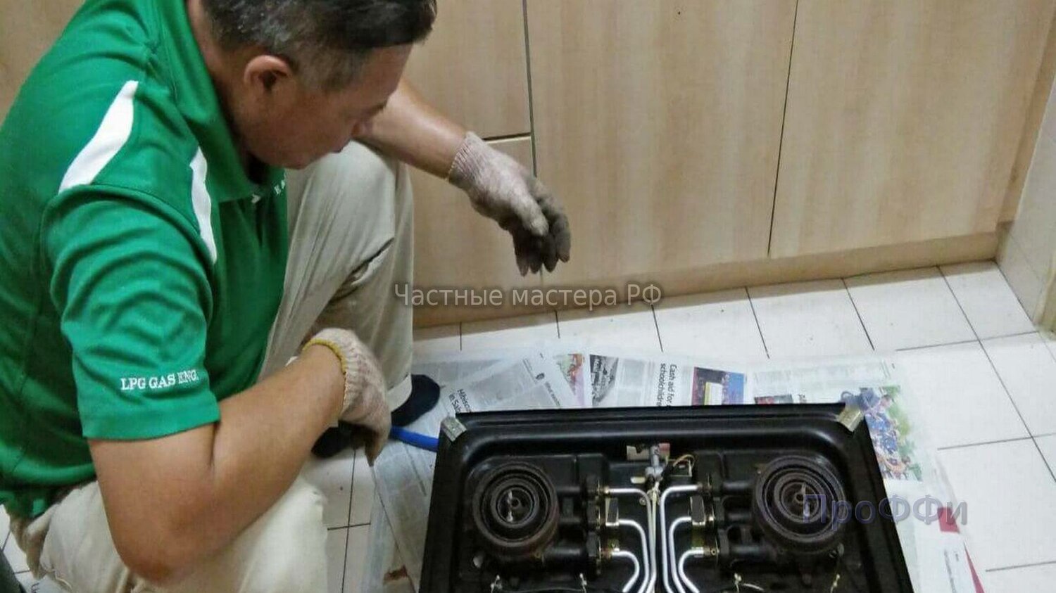 Подключение газового духового шкафа