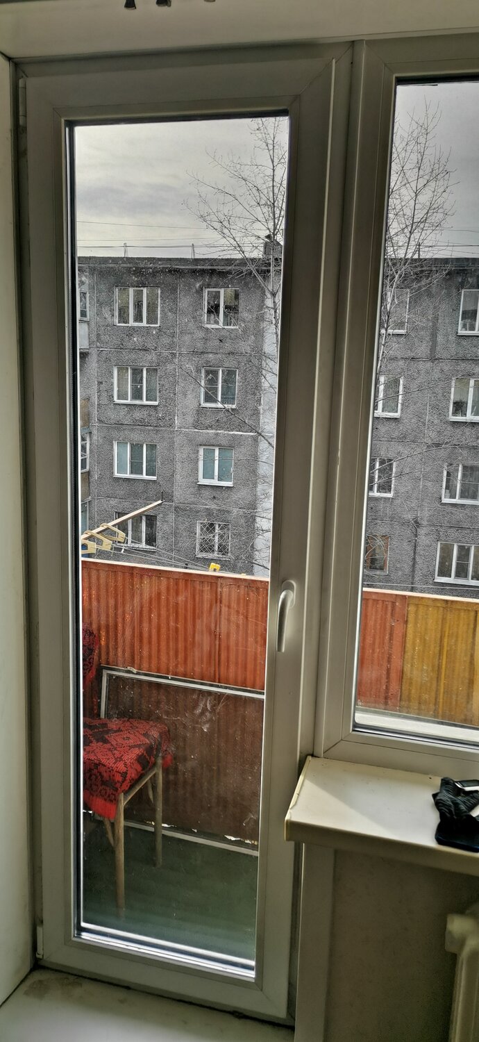 окна, балкон, из окна, улица, лоджия