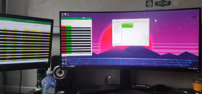 экран, монитор, компьютер, артефакты на мониторе, игровой монитор рейзер