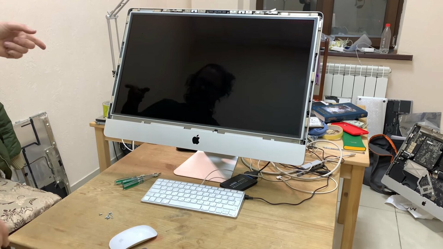 Замена стекла Imac