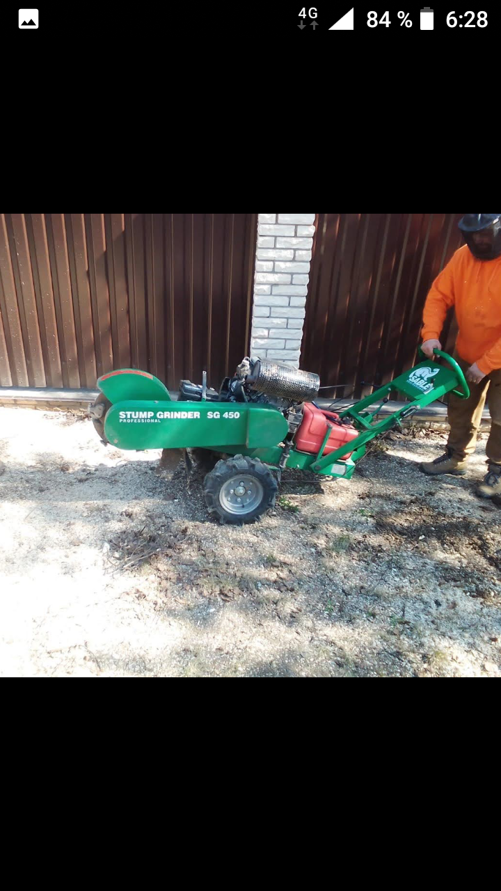 измельчитель пней (пнедробилка) husqvarna sg13, измельчитель пней laski f460e/27, техника, удалитель пней из бензопилы, hitachi измельчитель пней