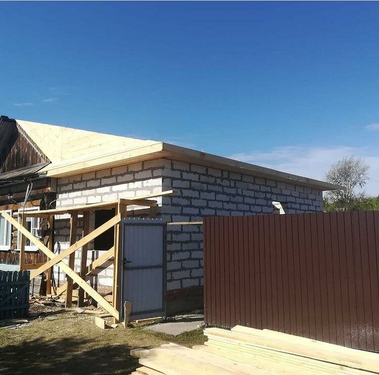 Строительство пристройки к дому