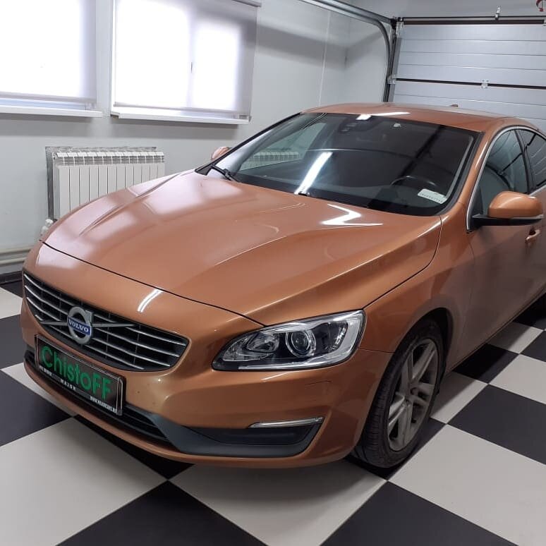 volvo s60, volvo s60 золотистая, volvo s60 оранжевая, volvo s60 2012 оранжевая, Volvo S60 II Рестайлинг