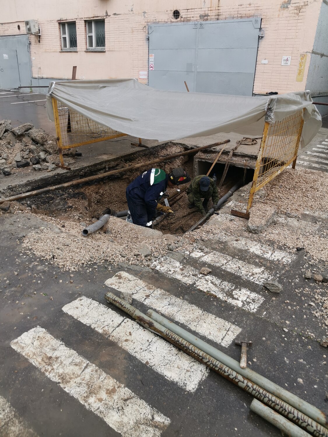 Монтаж теплотрасс