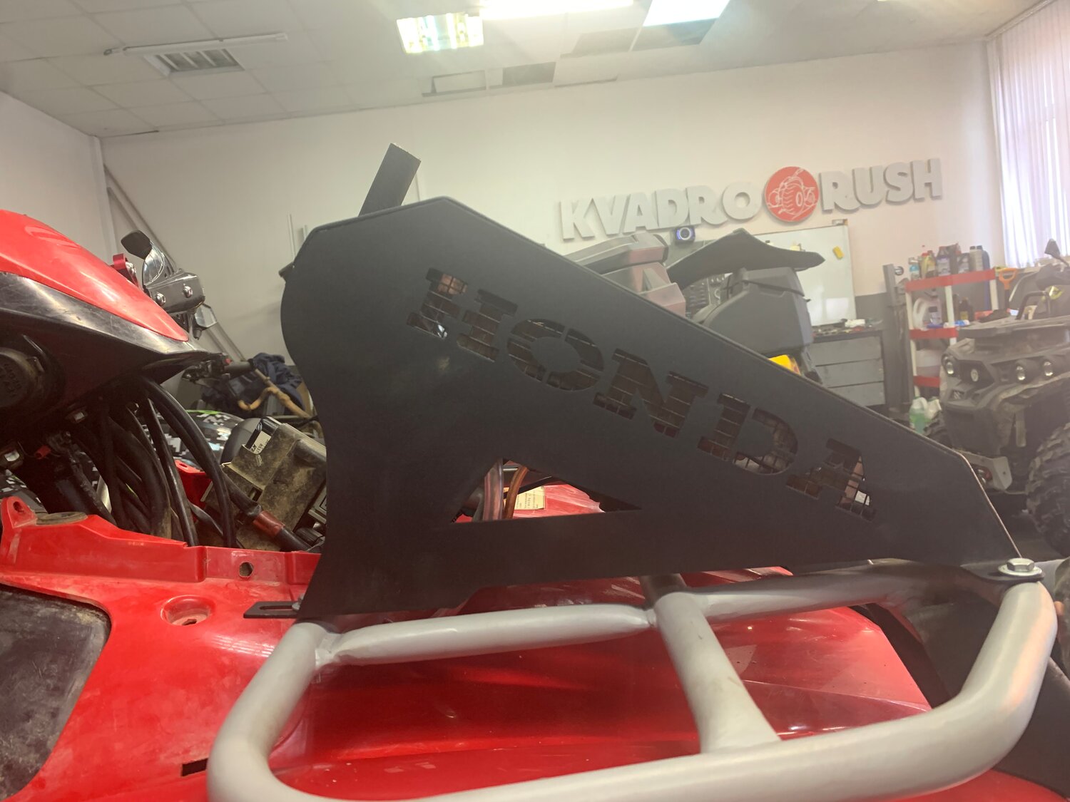 кузов, техника, автомобиль, мотоцикл, вынос радиатора honda trx 680