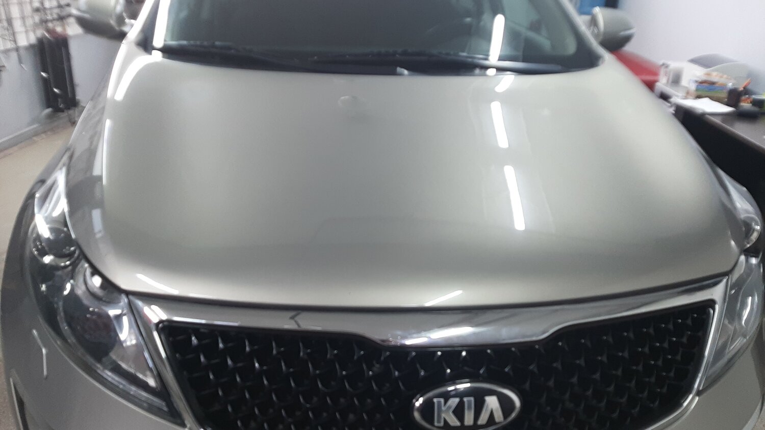 автомобиль, авто, kia motors, антигравийная защита автомобиля crd, kia sportage