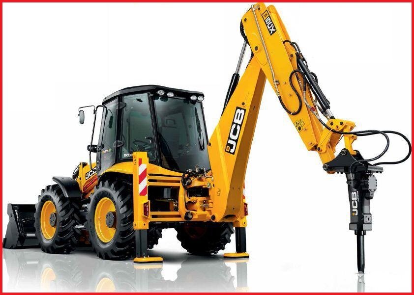 гидромолот на базе jcb 3cx, гидромолот на экскаватор jcb 033мт, экскаватор-погрузчик jcb 4cx с гидромолотом, корейский гидромолот на экскаватор погрузчик, экскаватор-погрузчик jcb 4cx
