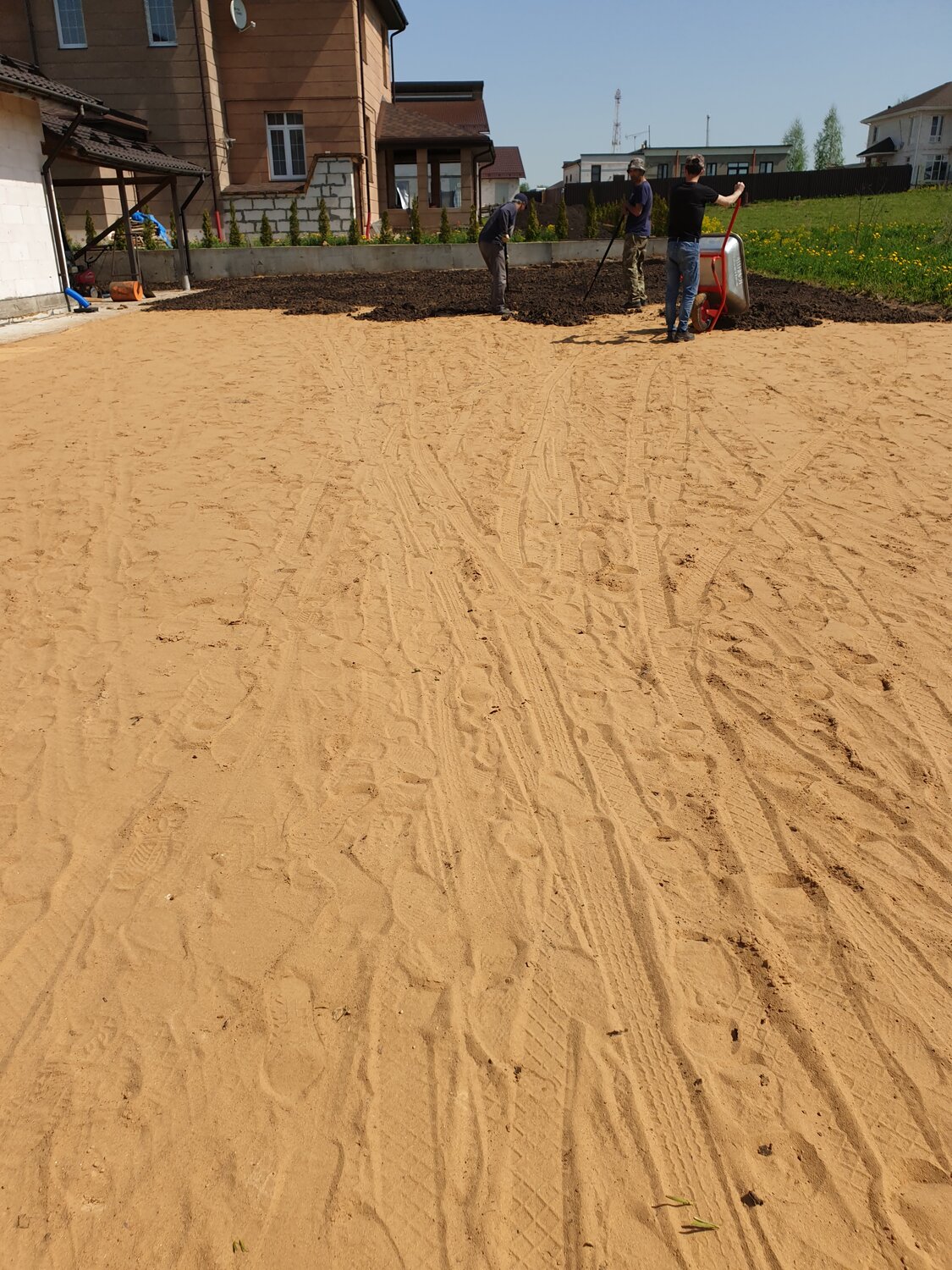 песчаная подсыпка, песок, пгс песок, пгс песок желтый, гравий песок