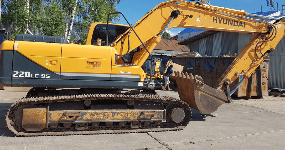hyundai r220lc-9s, хендай r260lc-9s, hyundai r300lc-9s на трале, экскаватор hyundai, hyundai 180 nlc-9s