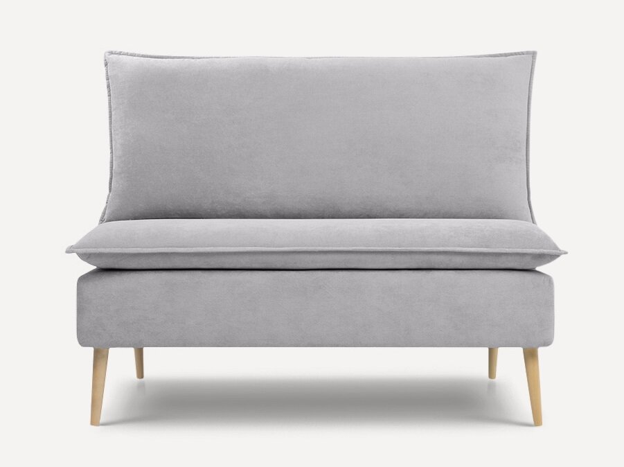 диван, двухместный диван, диван кушетка, диван милкен velvet grafit, диван диван.ру слипсон grey