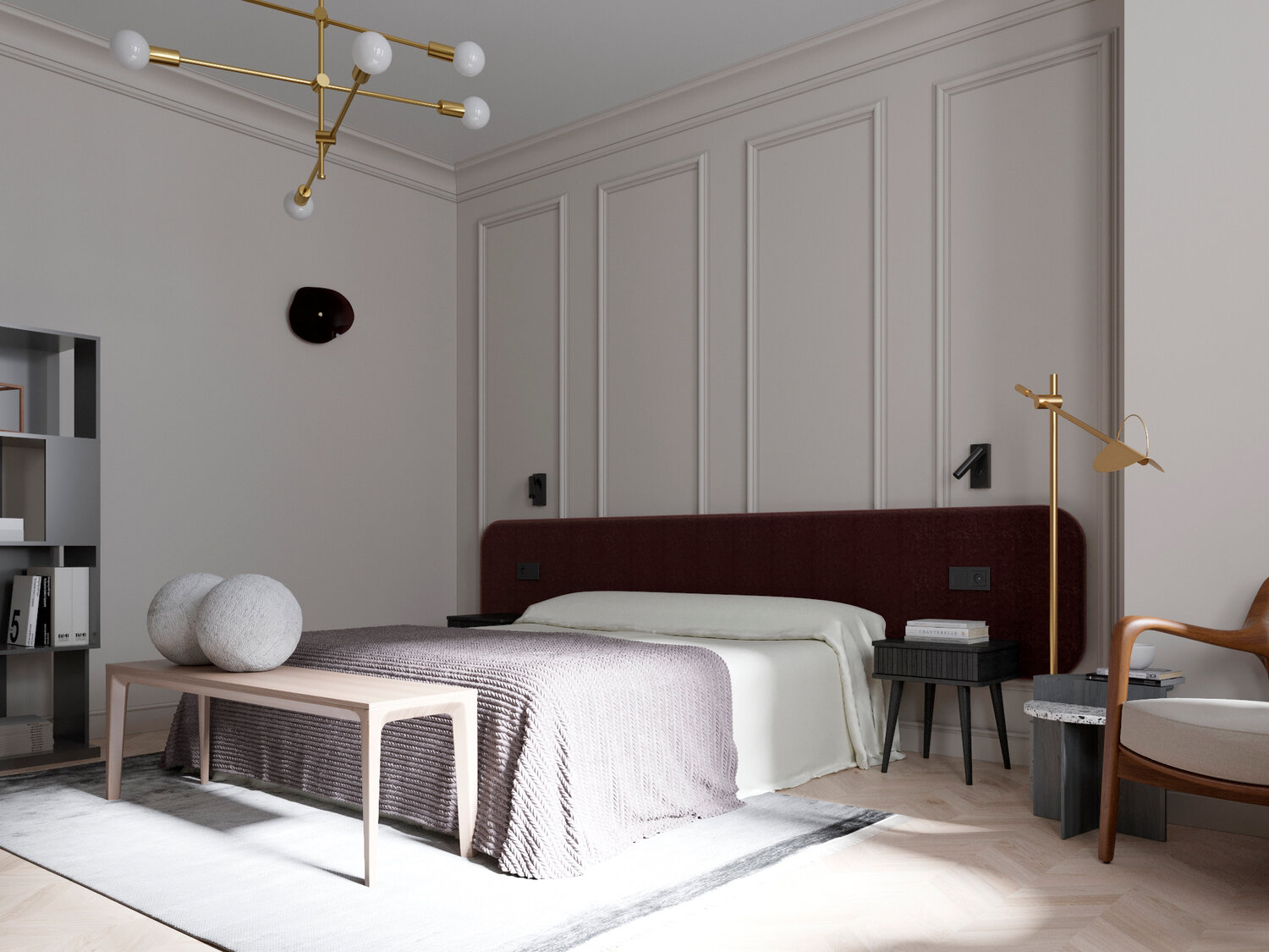 спальня дизайн, интерьер дизайн квартиры, интерьер спальни, дизайн интерьера, спальня в стиле