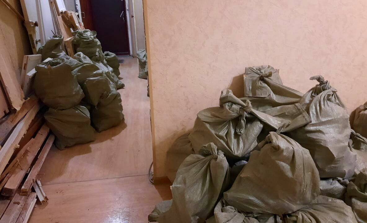 вывоз мусора, строительный мусор, строительный мусор в мешках, мусор, отходы