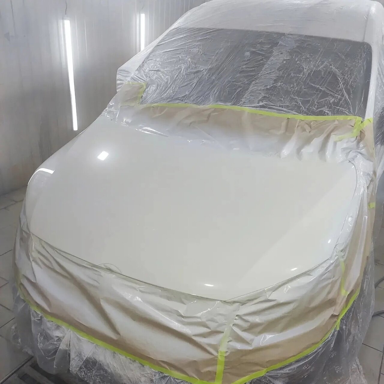 покраска авто, авто, краска белая газ 202, автопокраска, покраска автомобиля
