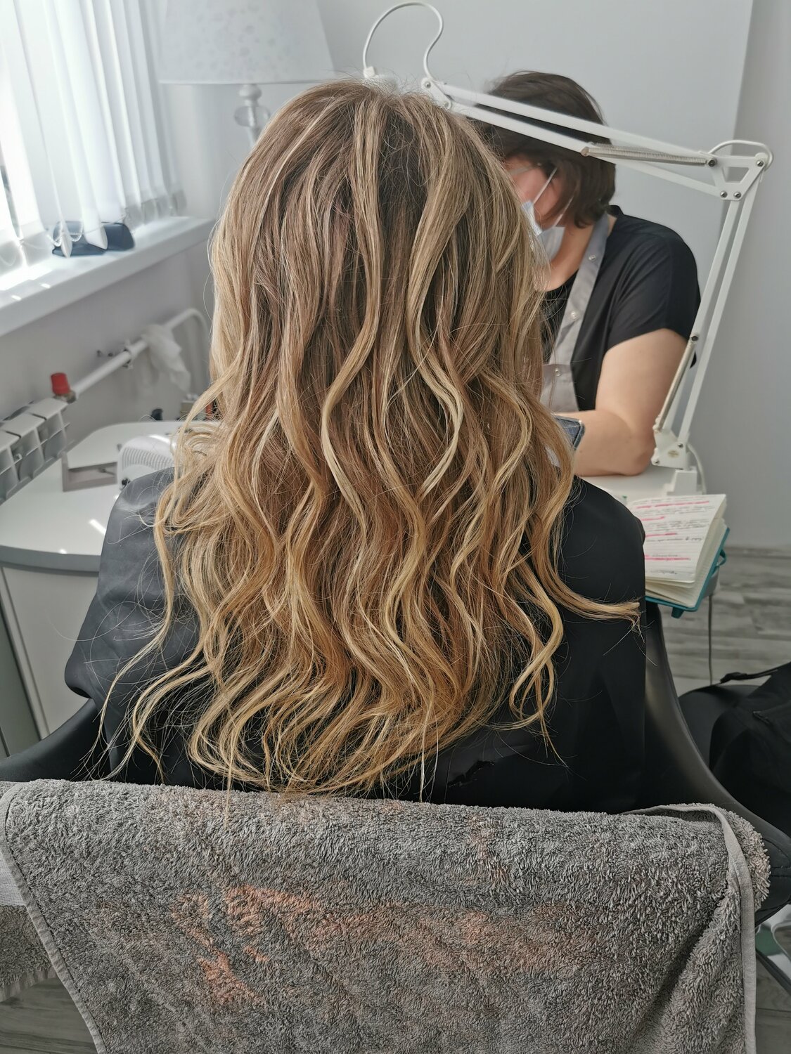 девушка, волосы мелирование, мелирование вуаль, окрашивание, окрашивание волос