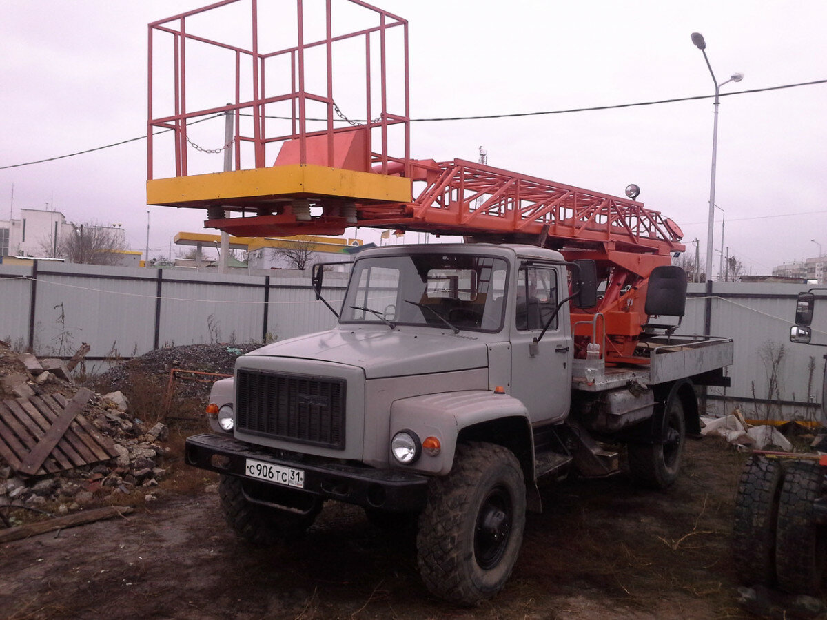 автовышка газ 3308, автовышка на базе газ, автовышка газ, автовышка зил телескоп 18 м, автовышка ап-18 газ
