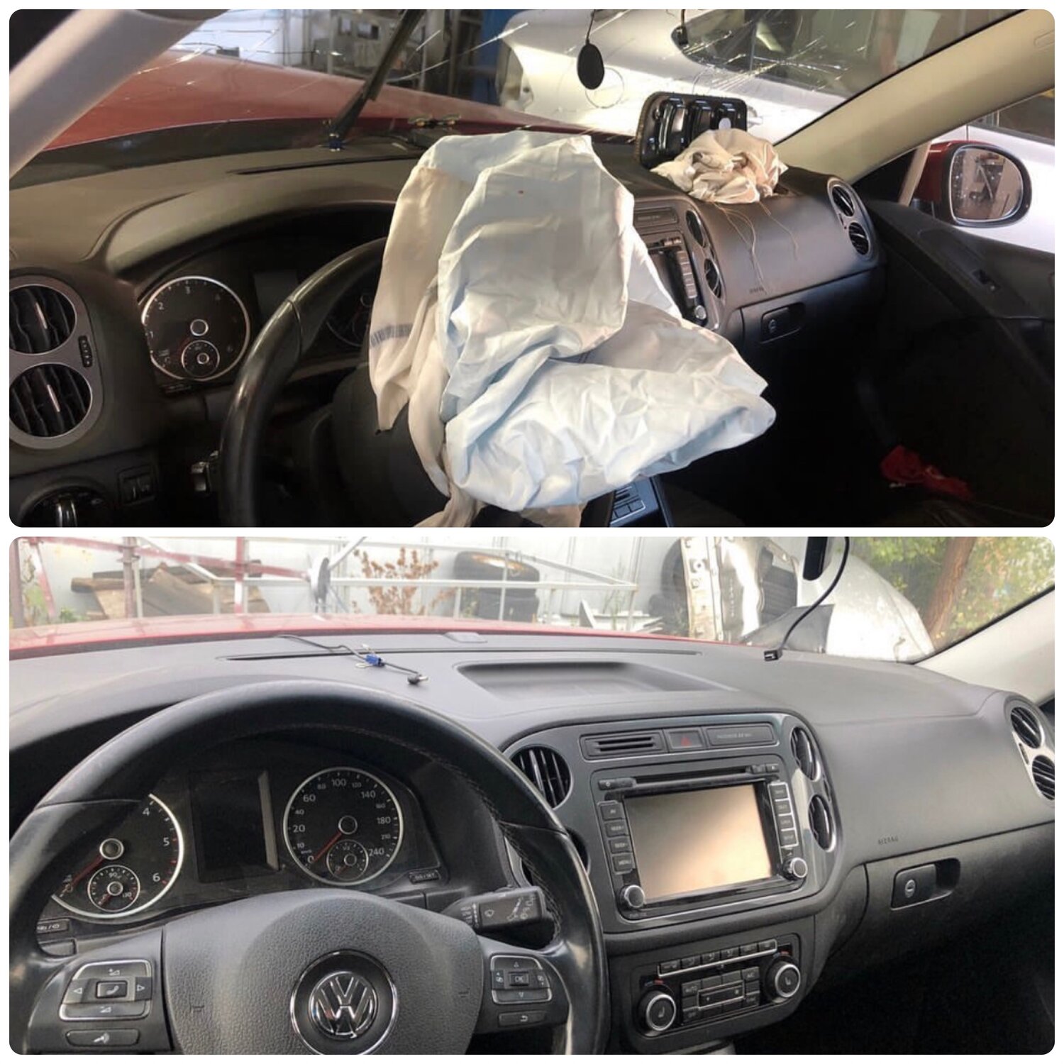 volkswagen tiguan, авто, панель тигуан 2014, автомобиль, toyota rav 4 2009