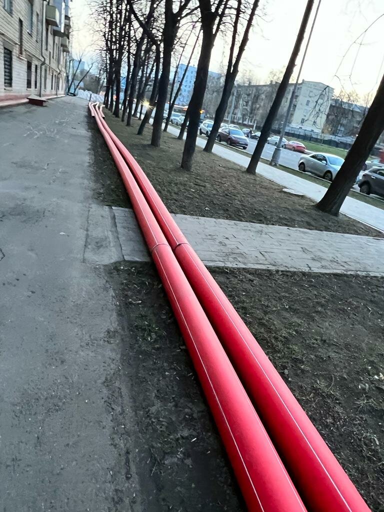 Монтаж полиэтиленовых трубопроводов