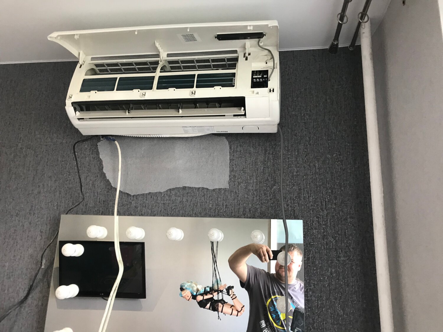 кондиционер, кондиционер внутренний блок, внутренний блок кондиционера ftx25, кондиционер сплит, кондиционер hitachi ras 10 ph1