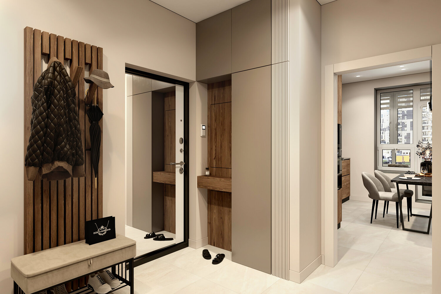 прихожая современная дизайн, прихожая интерьер, стильная прихожая в современном стиле, дизайн прихожей, прихожая стиль