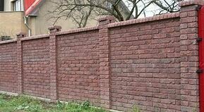 кирпичные заборы, бессер блок забор, облицовочный кирпич для забора, забор кирпич, красивый кирпичный забор