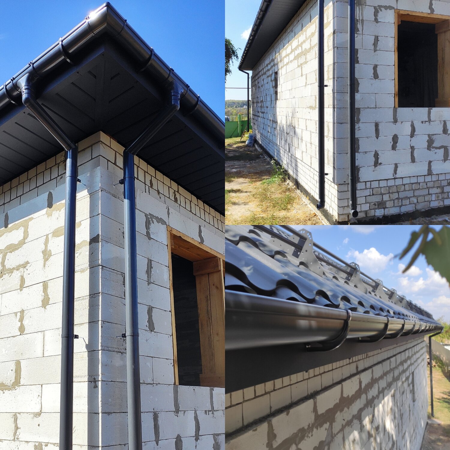 дома из газоблока, дом с газоблока, дома из газосиликатных блоков, дома из газобетона, фасад дома из газобетона