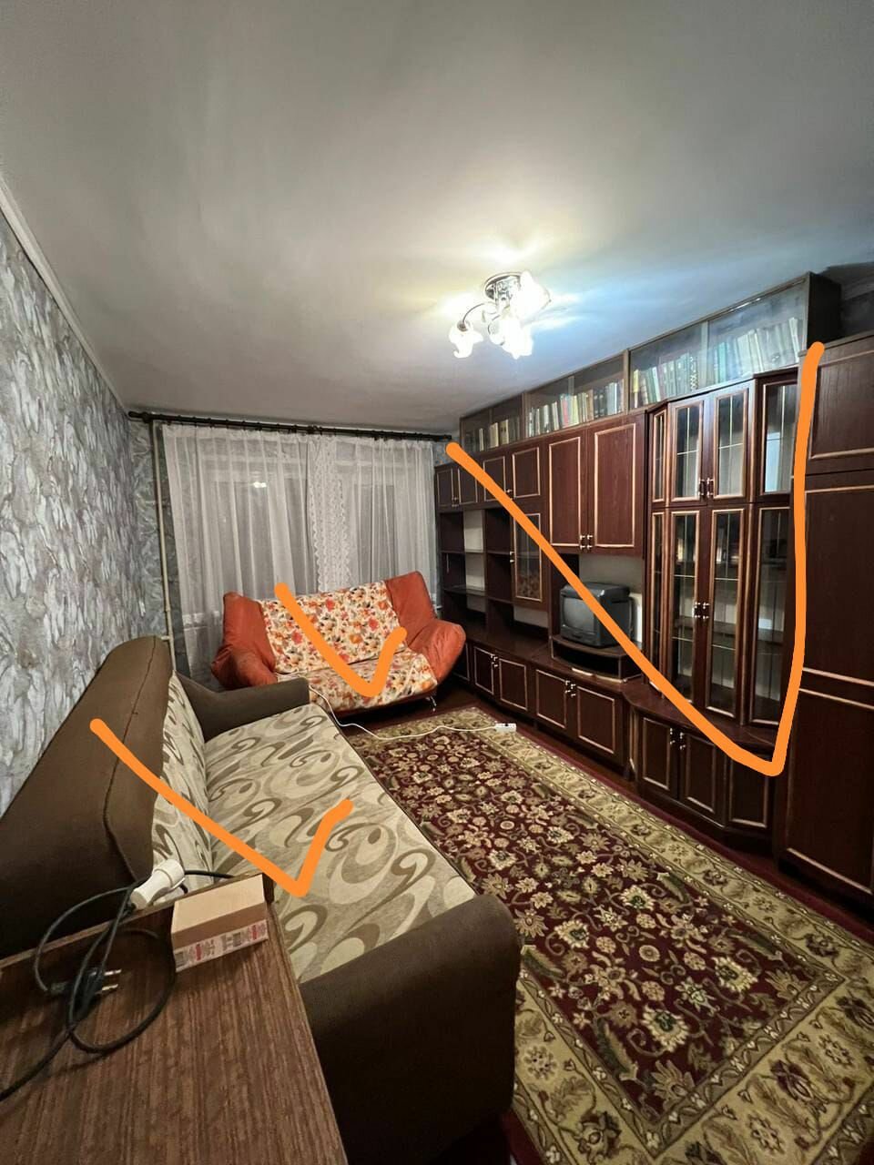 квартир, мебель для гостиной, стенка, гостиная, недвижимость в
