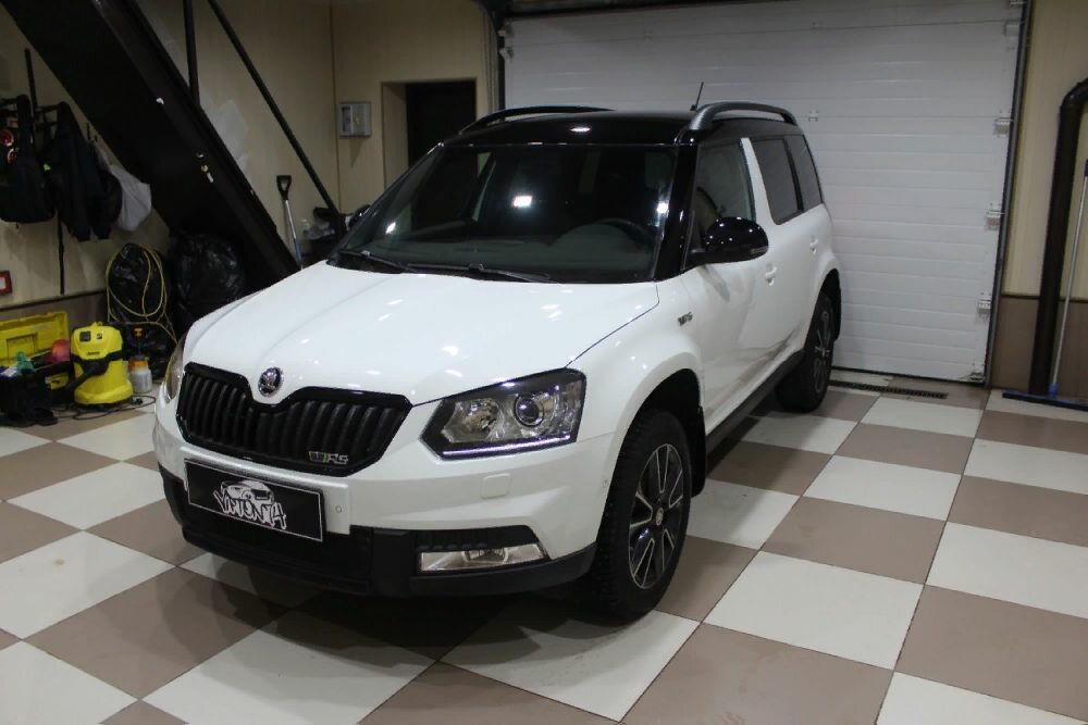 škoda yeti, шкода йети 2016, шкода йети, шкода йети 2018 белая, Skoda Yeti I Рестайлинг