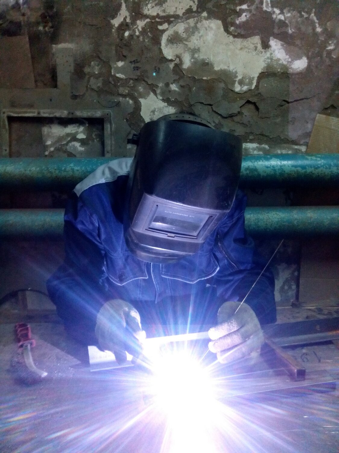 Проведение сварочных работ