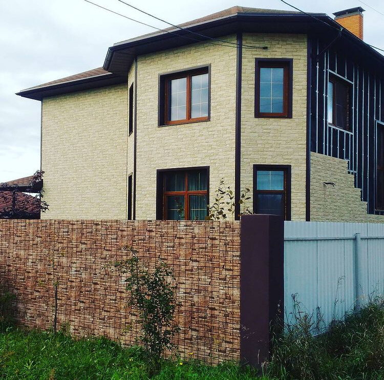 коттеджи в краснодаре, коттедж, кирпич дом, дома коттеджи, дом