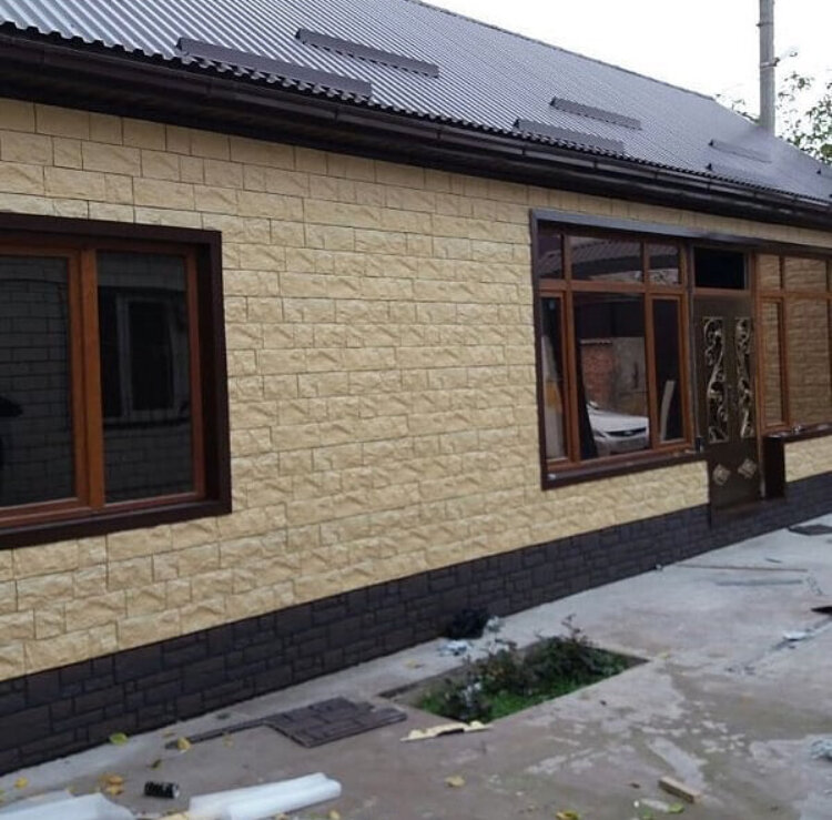 фасадная панель docke fels слоновая кость, панель фасадная docke коллекция fels, фасадные панели для наружной отделки, фасадная панель döcke fels скальный тесаный камень, слоновая кость, цокольный сайдинг