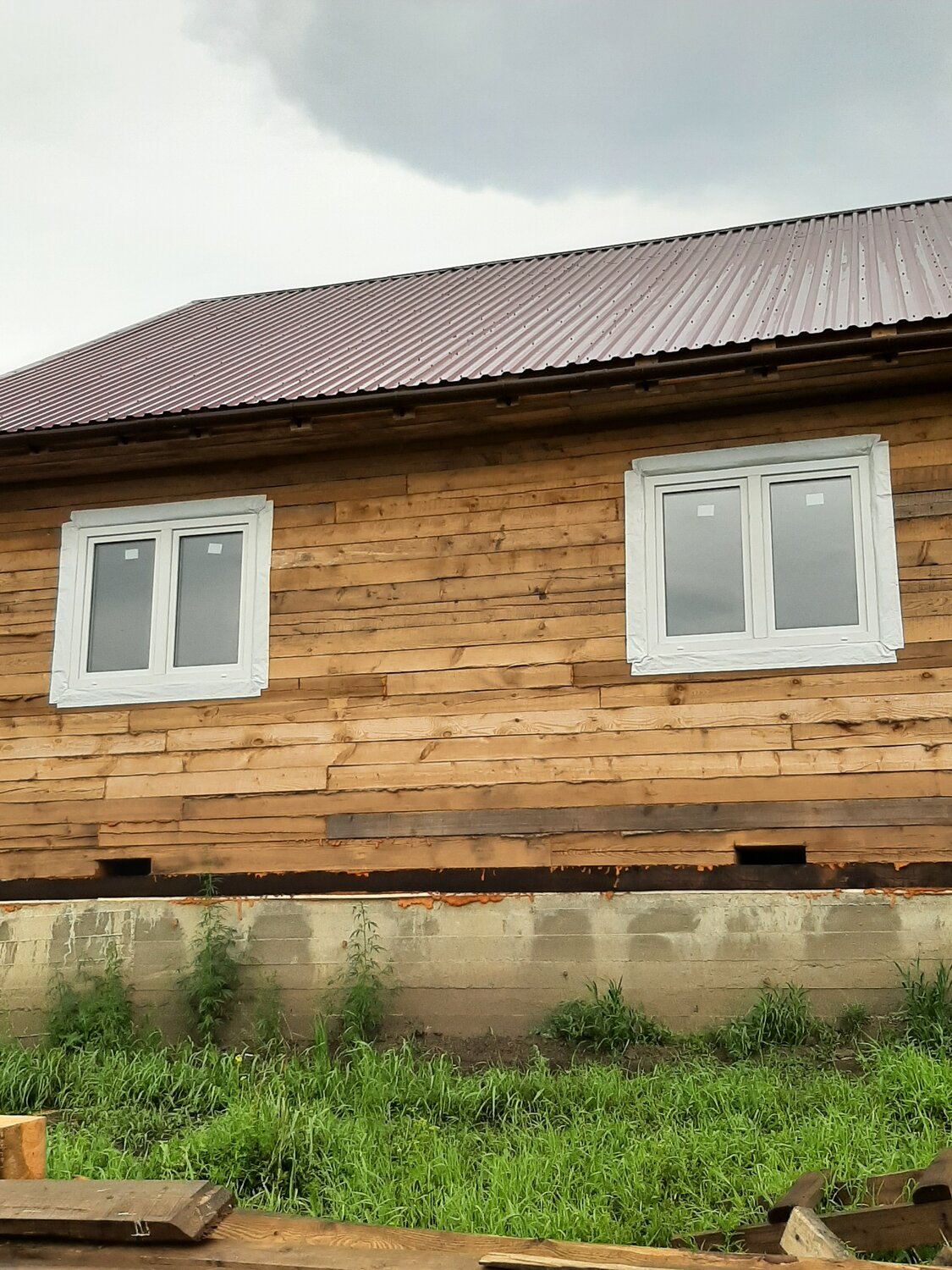 дом, деревянный дом, участок, в деревне, недвижимость