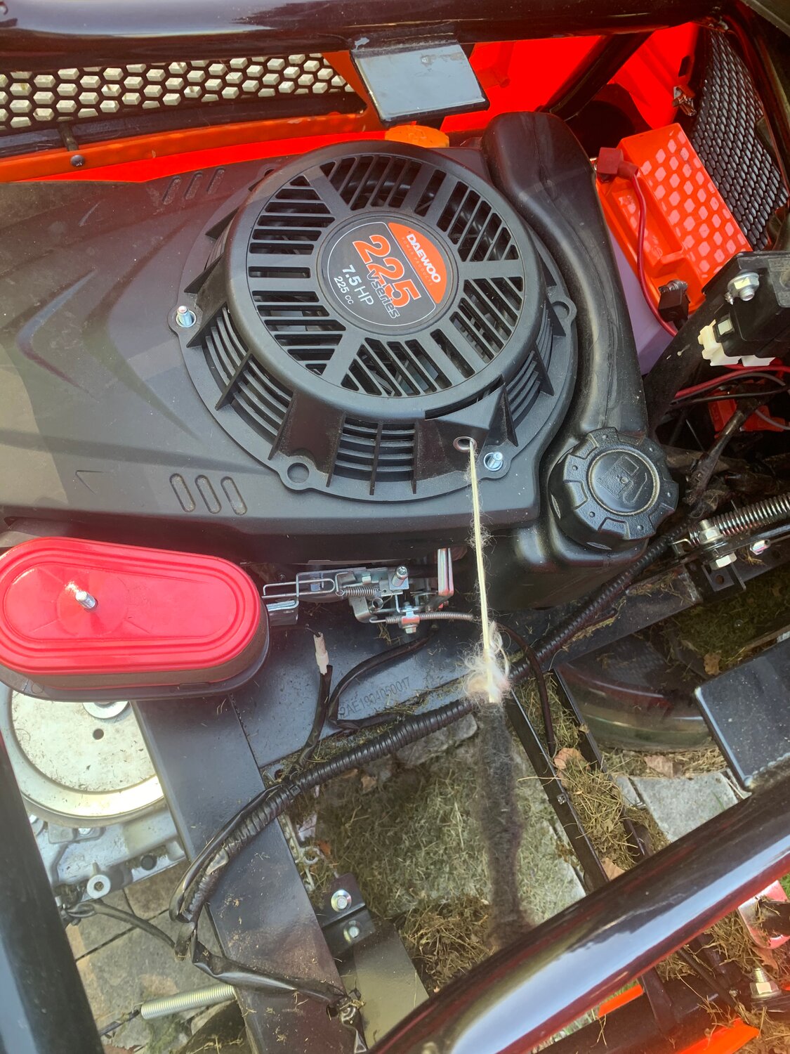 двигатель briggs stratton 500 series 158cc, картер мотора для газонокосилки хускварна lc 153, газонокосилка бензиновая, газонокосилка husqvarna, ручной стартер для хускварна st261e