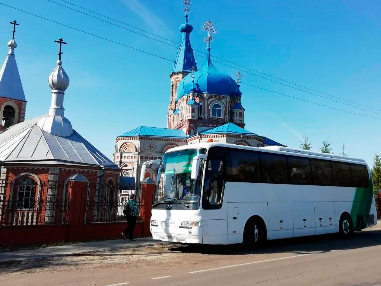 автобус хендай, автобус хундай аэротаун, современный междугородный автобус, новый 199к автобус, автобус